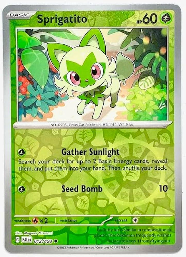 Sprigatito [Reverse Holo]